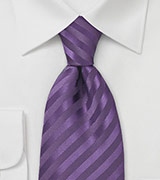 Mens Necktie in Lapis Purple