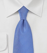 Textured Tie in Horizon Blue
