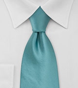 Mens Necktie in Teal