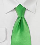 Grass Green Necktie