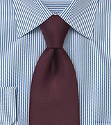 Solid Matte Tie in Maroon