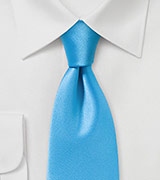 Vibrant Malibu Tie in Solid Color
