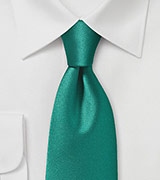 Modern Jade Colored Necktie