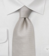 Champagne Silk Necktie