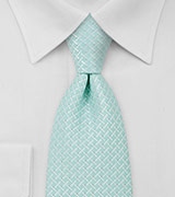 Light Turquoise Mens Necktie