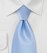 Solid Tie in Rich Sky Blue