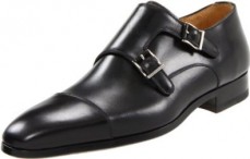 black dress shoes with strap