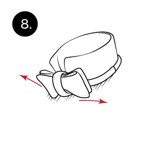 instructions for tying a bow tie