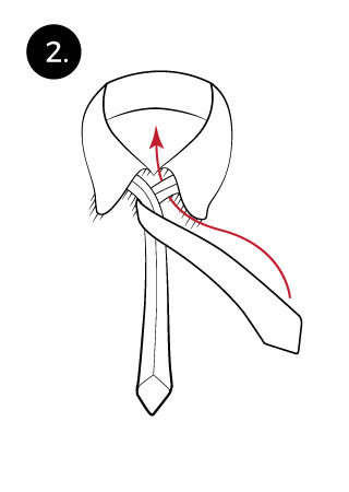 Manhattan necktie knot