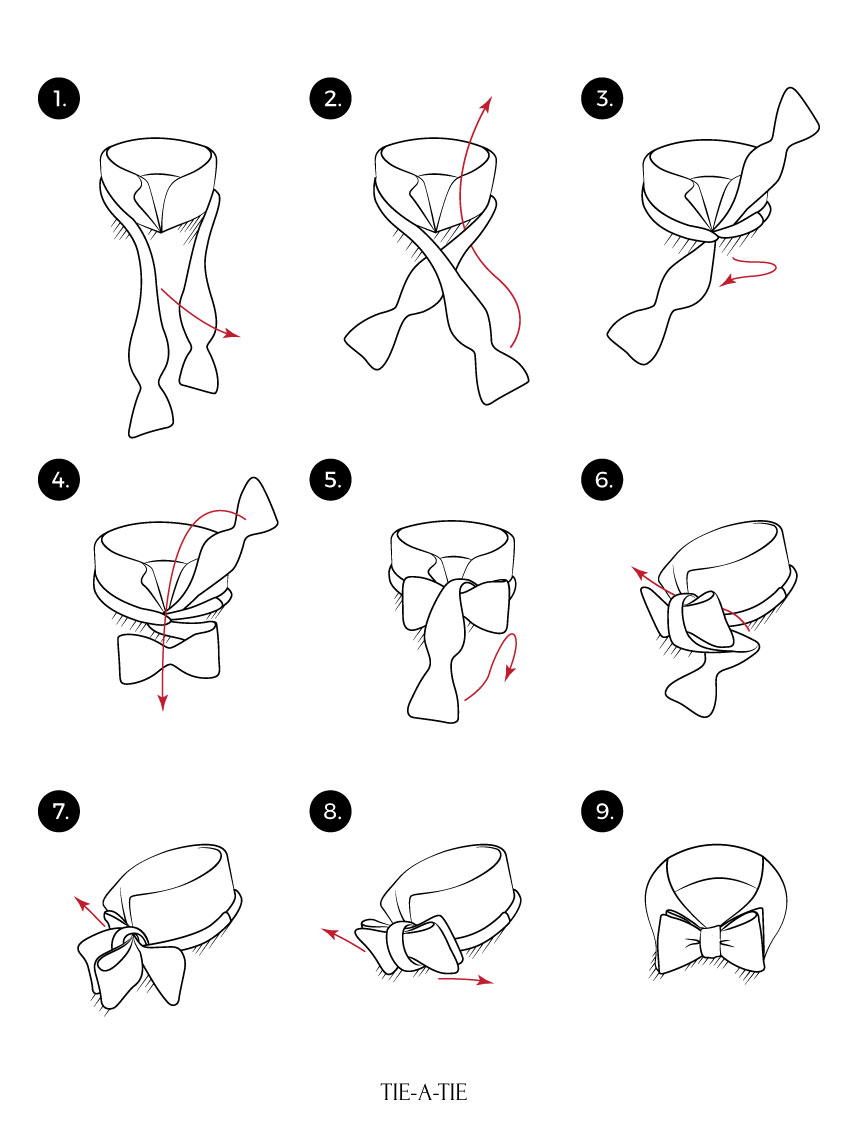 Top 6 how to tie a bow tie diagram 2022