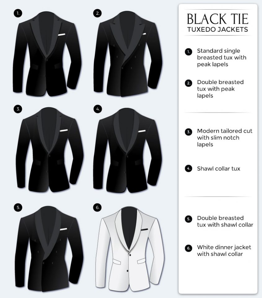 How To Wear A Dinner Jacket & Black Tie Guide 