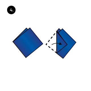 Two Icebergs Fold Pocket Squares