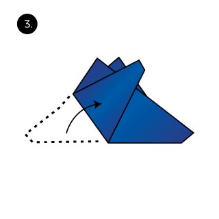 Four Point Crown Fold