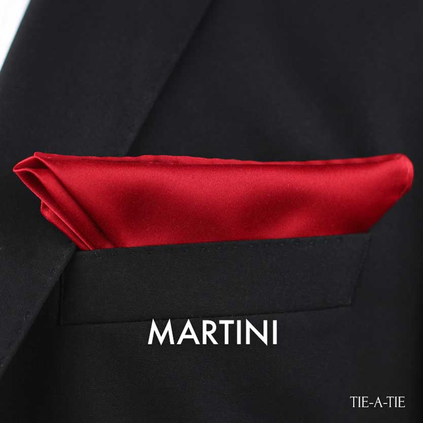 Martini Pocket Square Fold