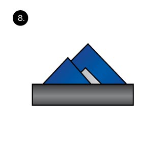 3 peaks fold