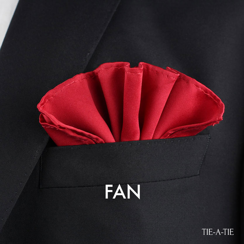 Fan Pocket Square Fold