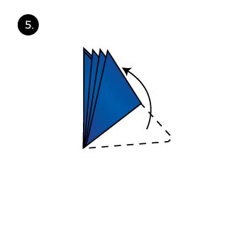 How to fold a pocket square with the shell fold