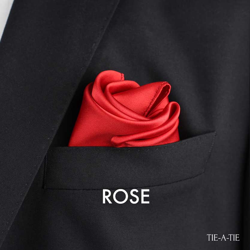 rose pocket square fold